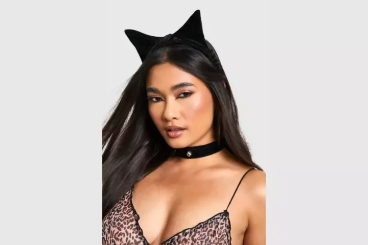 Halloween Cat Ears and Collar