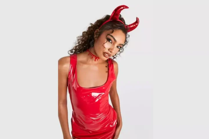 Halloween Vinyl Devil Horns