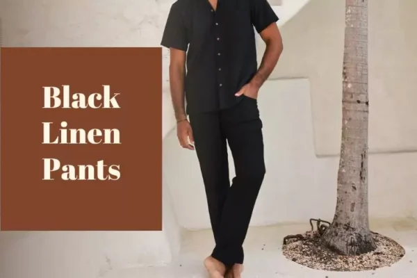 Black Linen Pants