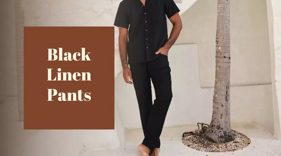 Black Linen Pants