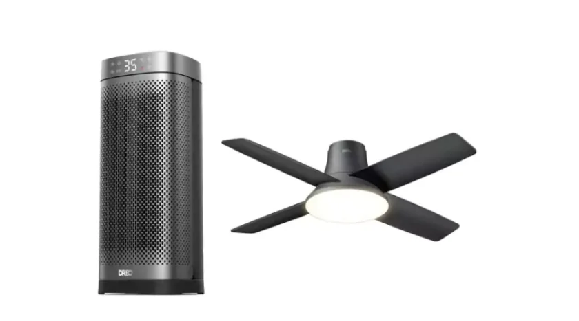 Heater Solaris Slim H2 & Smart Ceiling Fan CLF513S