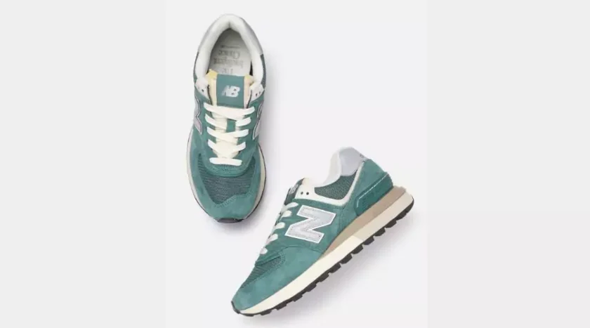 New Balance Men 574LG Suede Sneakers