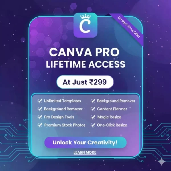 Canva Pro LIfetime Access