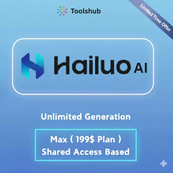 Hailuo AI ( Max Plan) — Just ₹995