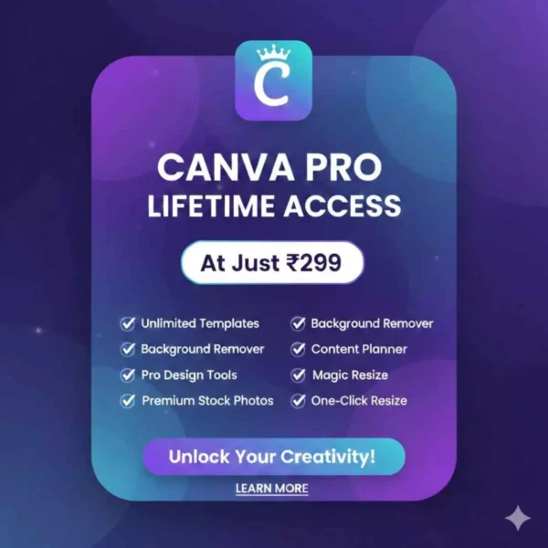 Canva Pro LIfetime Access + FREE Digital Marketing Full Course