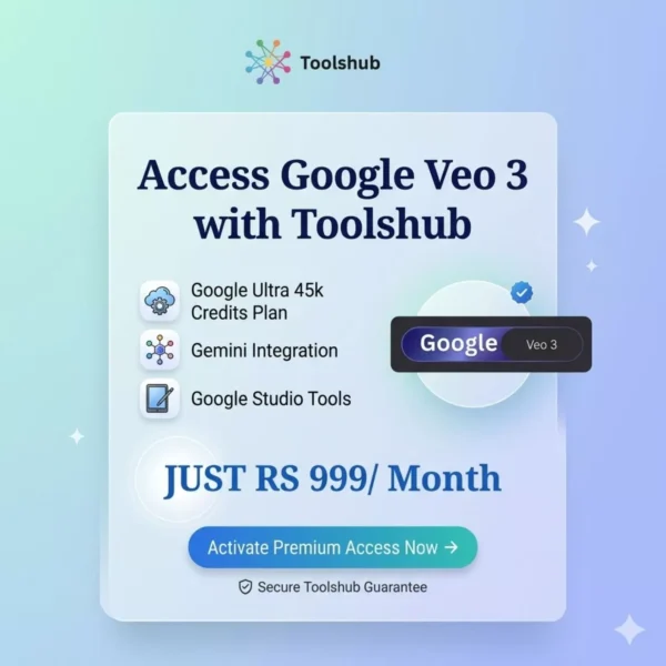 Google Veo 3 Ultra Plan — Just ₹999
