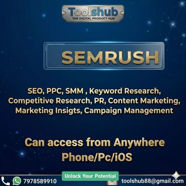 SEMrush Guru Premium — Just ₹249