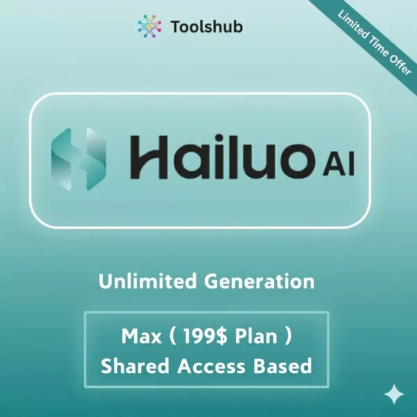 Hailuo AI ( Max Plan) — Just ₹995
